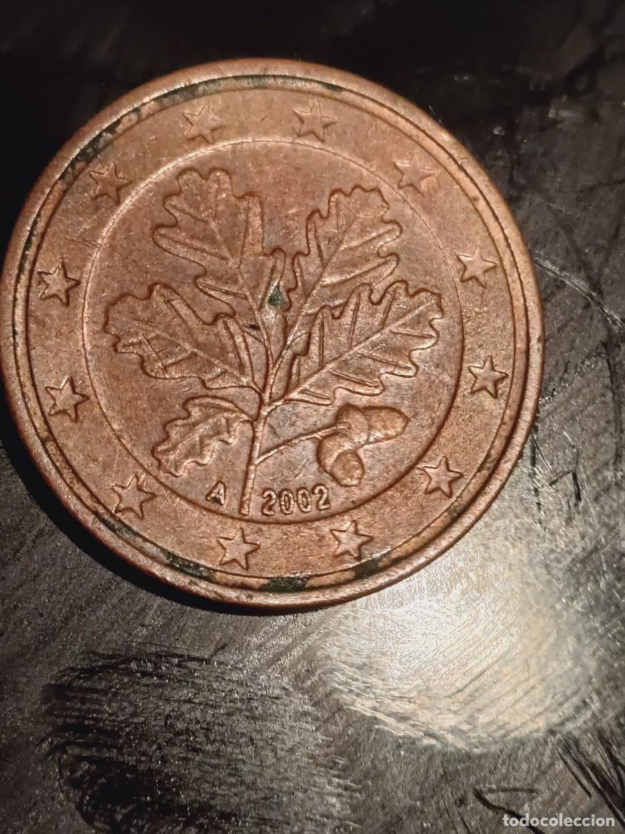 Monedas antiguas de Europa: 5 c&eacute;ntimos Alemania 2002 - Foto 1