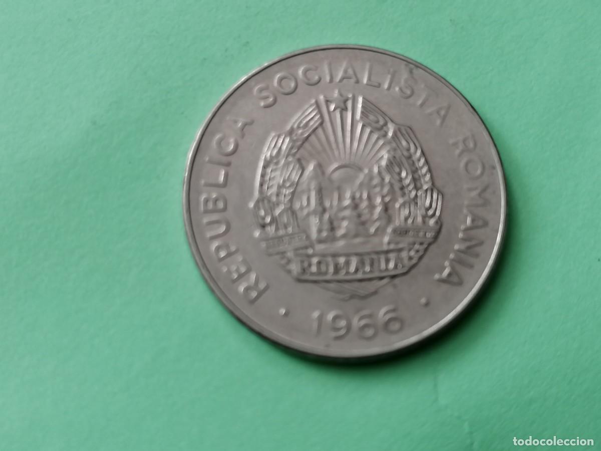 Monedas antiguas de Europa: Moneda, Romania, 25 bani, 1966 , BC+, - Foto 2