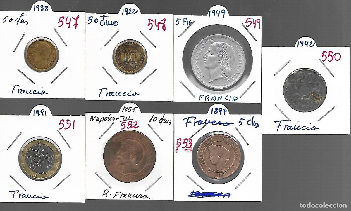 Monedas antiguas de Europa: MONEDA DEL MUNDO CON EL--- NUMERO ---549-- Francia - Foto 1