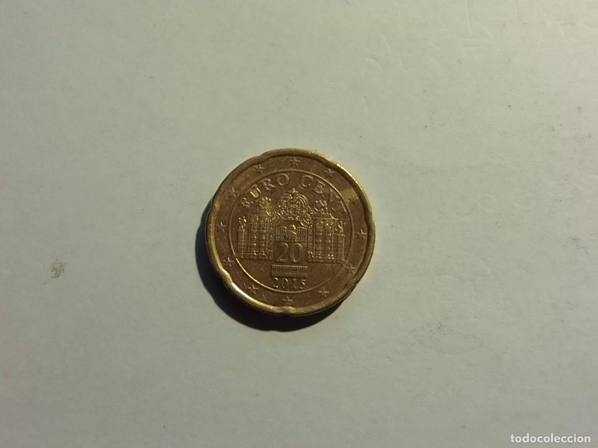 Monedas antiguas de Europa: AUSTRIA 20 C&Eacute;NTIMOS 2015. - Foto 1