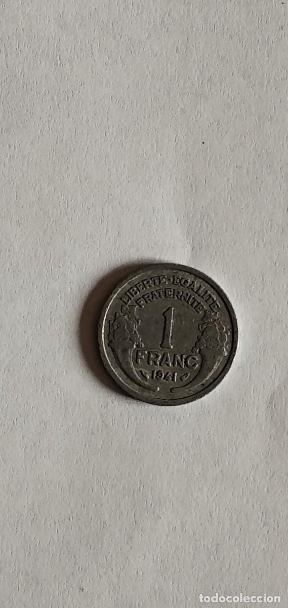 Monedas antiguas de Europa: 1 FRANC 1941 REPUBLICA FRAN&Ccedil;AISE