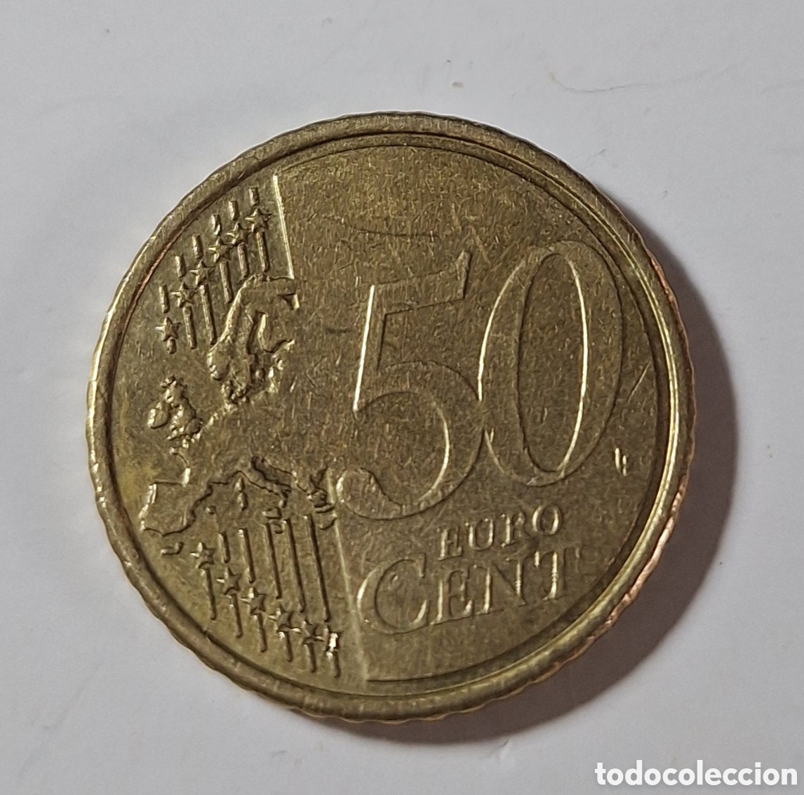 Monedas antiguas de Europa: CHIPRE 50 C&Eacute;NTIMOS 2008 - Foto 2