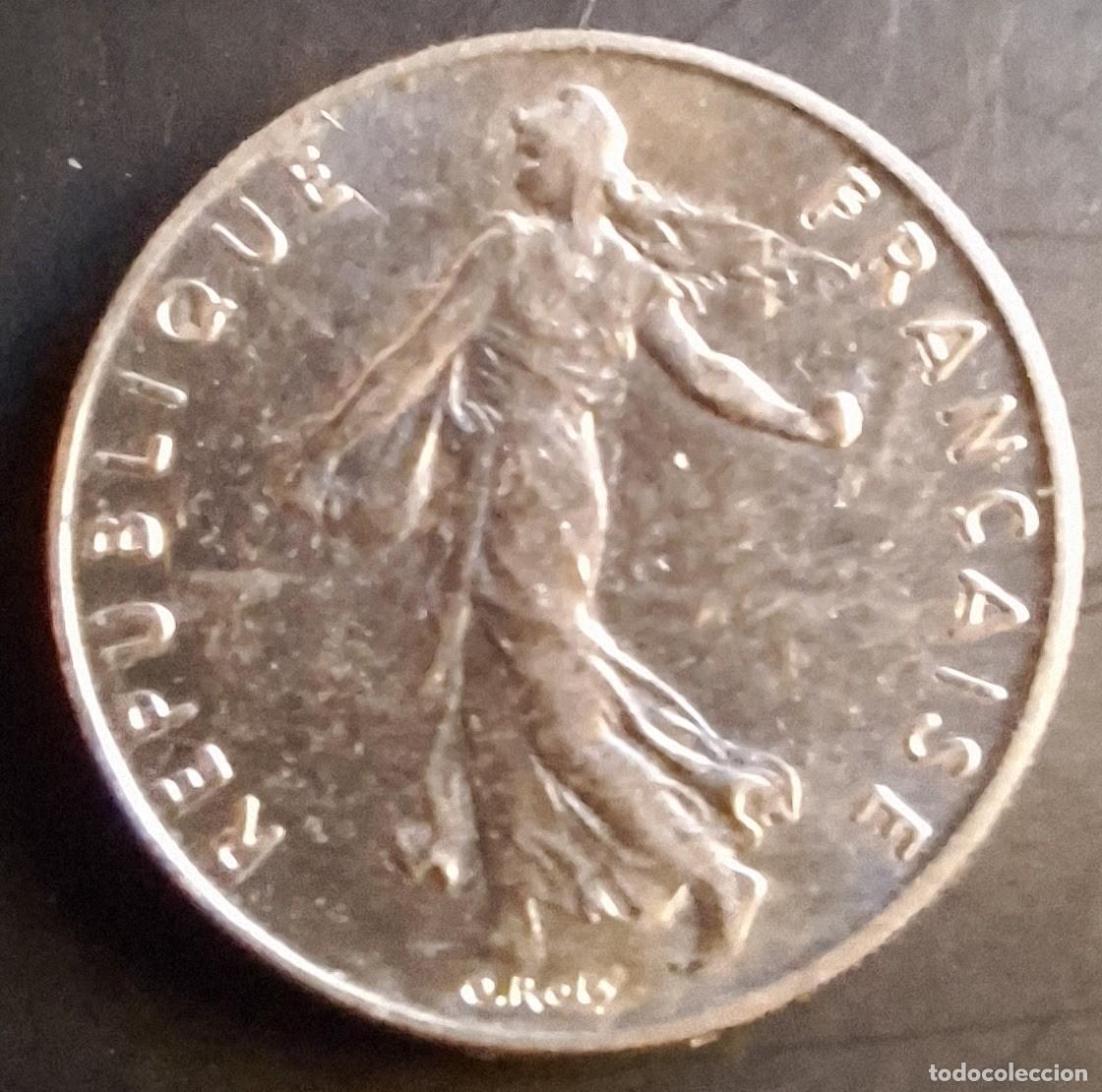 Monedas antiguas de Europa: 50 centimes 1986 - Francia - Foto 2