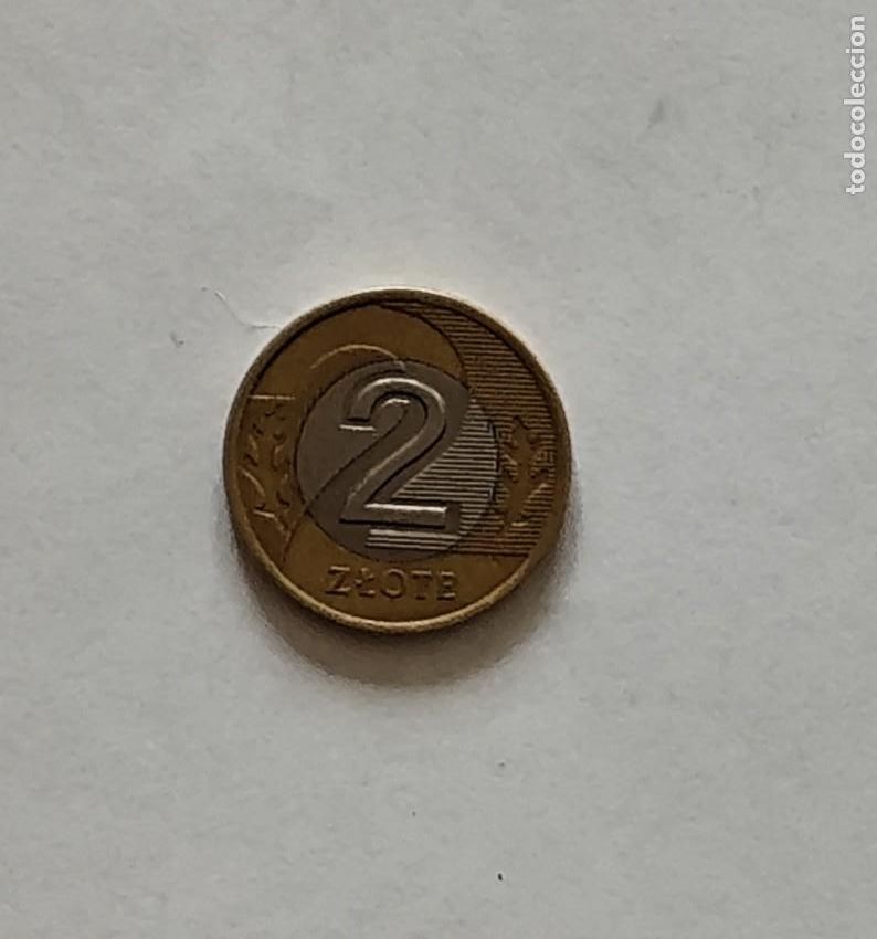 Monedas antiguas de Europa: MONEDA POLACA 2 ZLOTE 1994