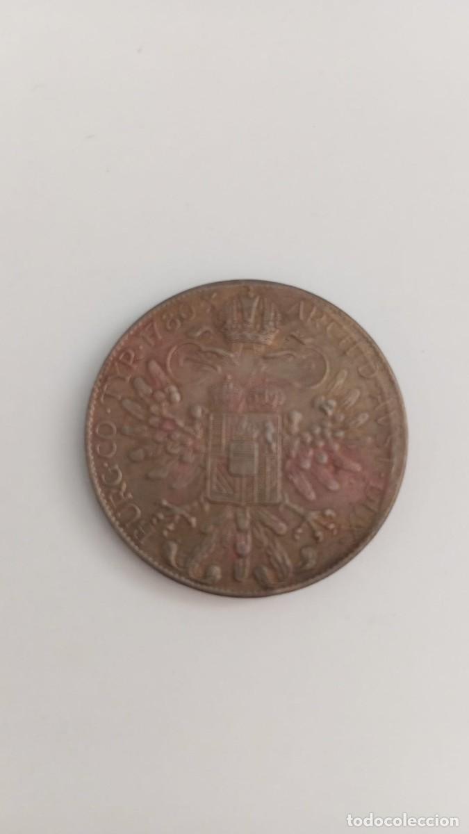 Monedas antiguas de Europa: THALER DE PLATA 1780 - AUSTRIA - Foto 2