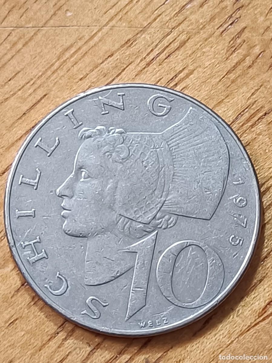 Monedas antiguas de Europa: MONEDA DE AUSTRIA 10 SHILLING 1975 - Foto 1