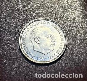 Monedas antiguas de Europa: Moneda 50 pesetas estrella 59 - Foto 1