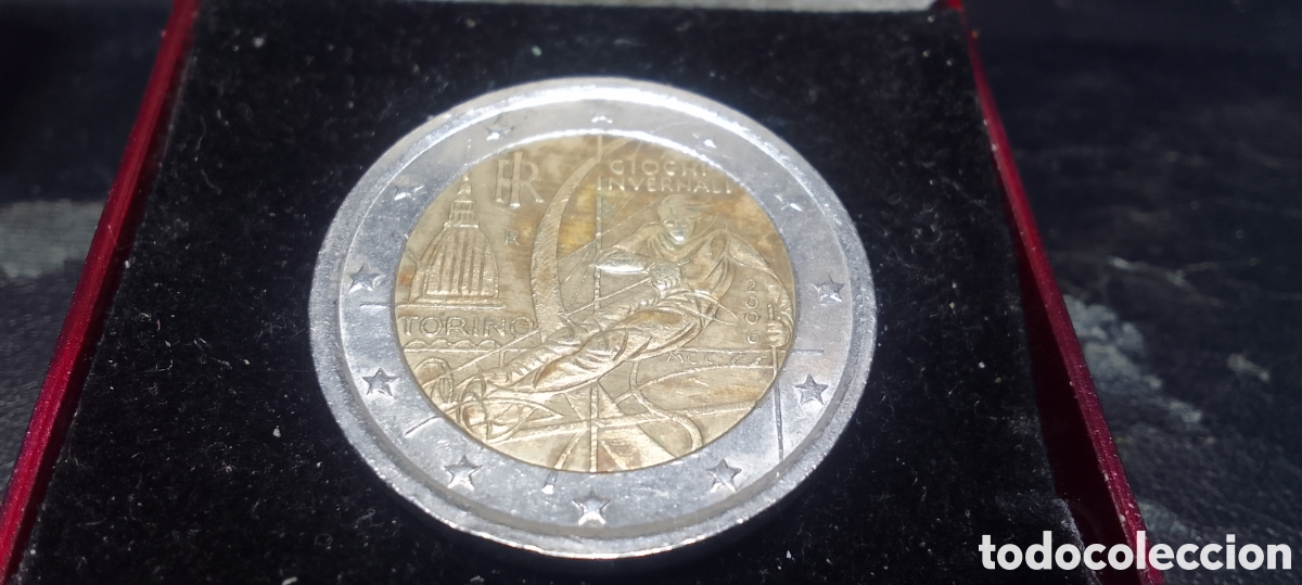 Alte M&uuml;nzen aus Europa: Giochi imvernali.torino.2000.moneda conmemoractiva de Italia.