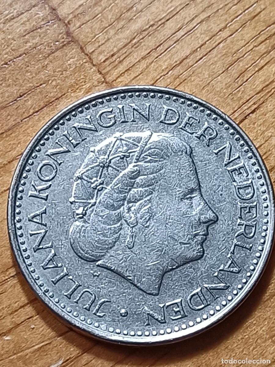 Monedas antiguas de Europa: 1 GULDEN 1971 HOLANDA - Foto 1