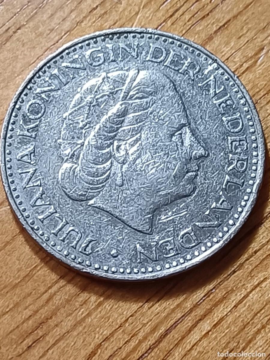 Monedas antiguas de Europa: 1 GULDEN 1968 HOLANDA - Foto 1