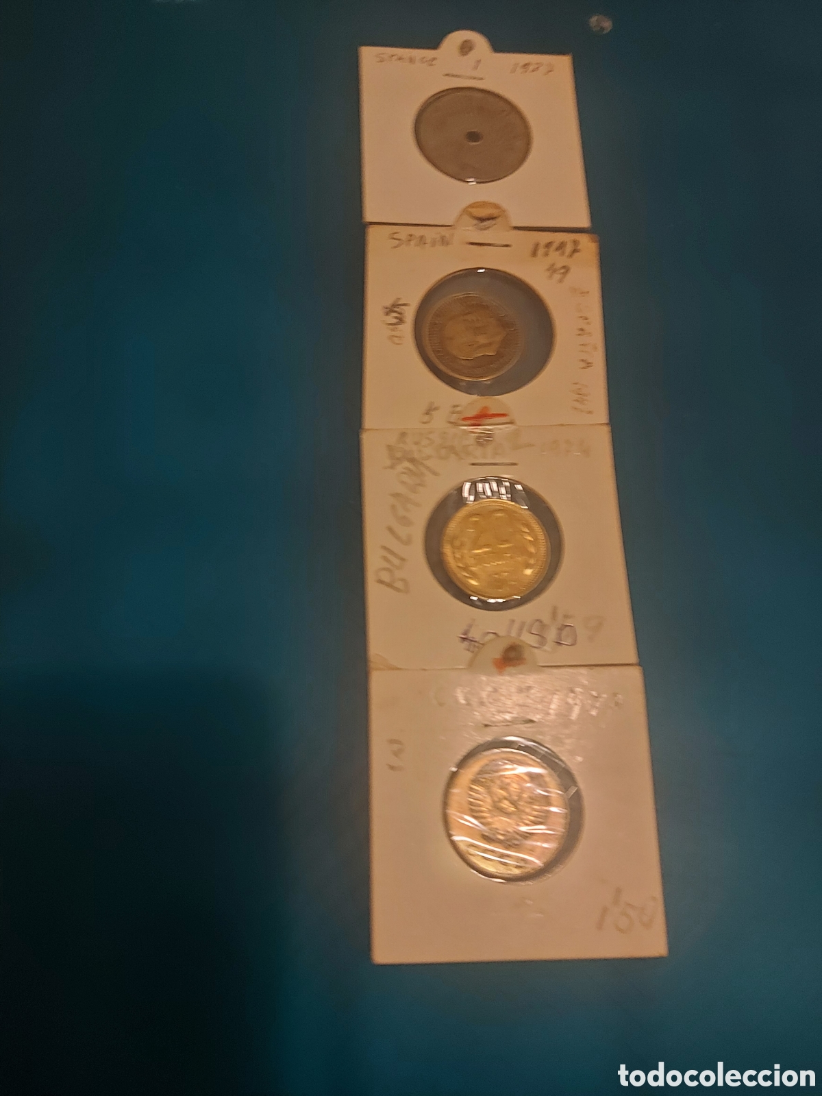 Monedas antiguas de Europa: 2 Spain y2 Rusia - Foto 2
