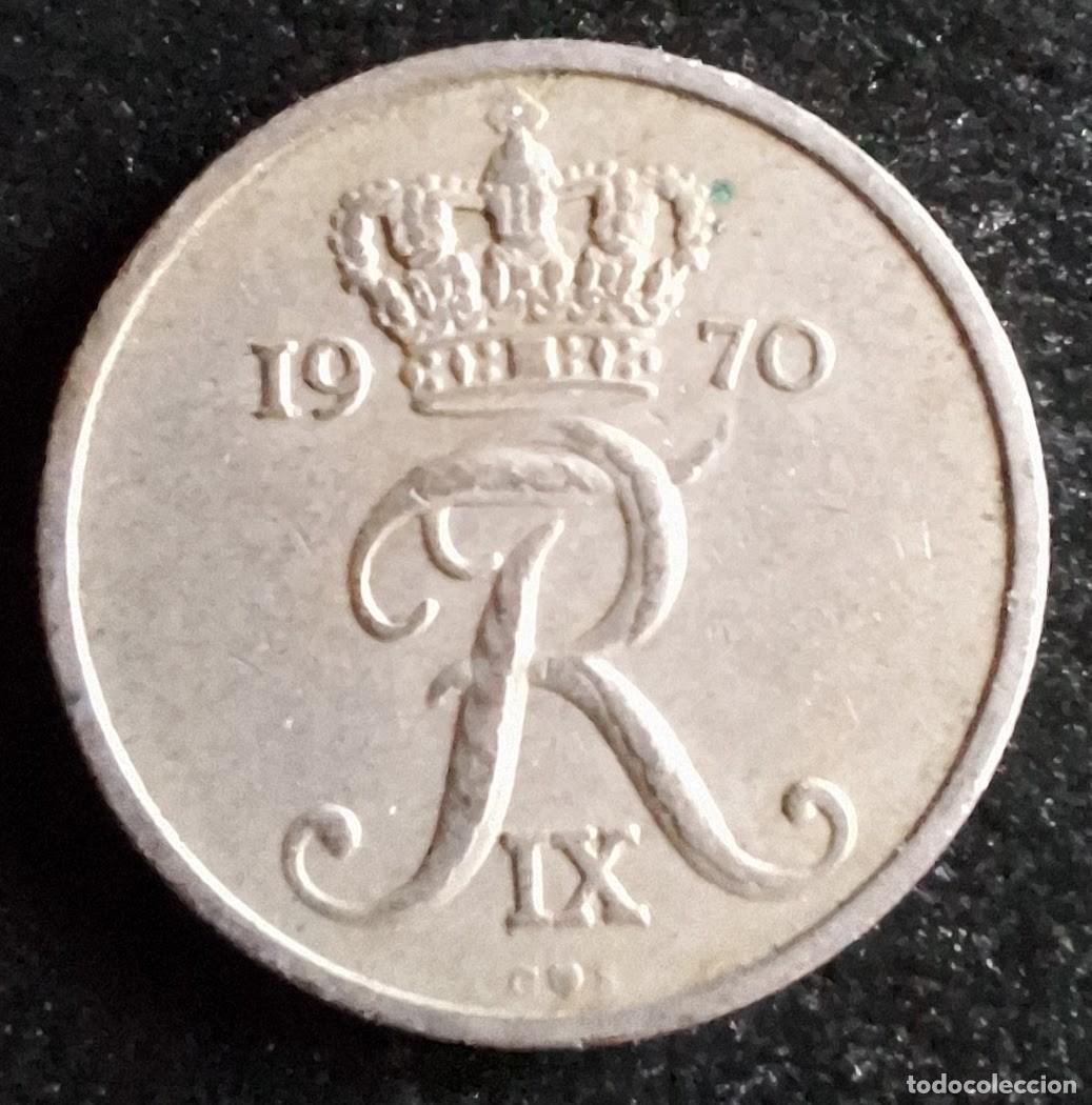 Monedas antiguas de Europa: 10 Ore 1970 - Dinamarca - Foto 1