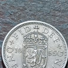 Monedas antiguas de Europa: MONEDA DE GRAN BRETAÑA 1955 - 1 SHILLING, ISABEL II