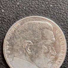 Monedas antiguas de Europa: 2 MARCOS 1937-CECA E-III REICH-ALEMANIA-PLATA