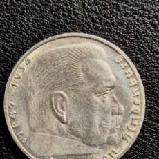 Monedas antiguas de Europa: 2 MARCOS 1937-CECA G-III REICH-ALEMANIA-PLATA