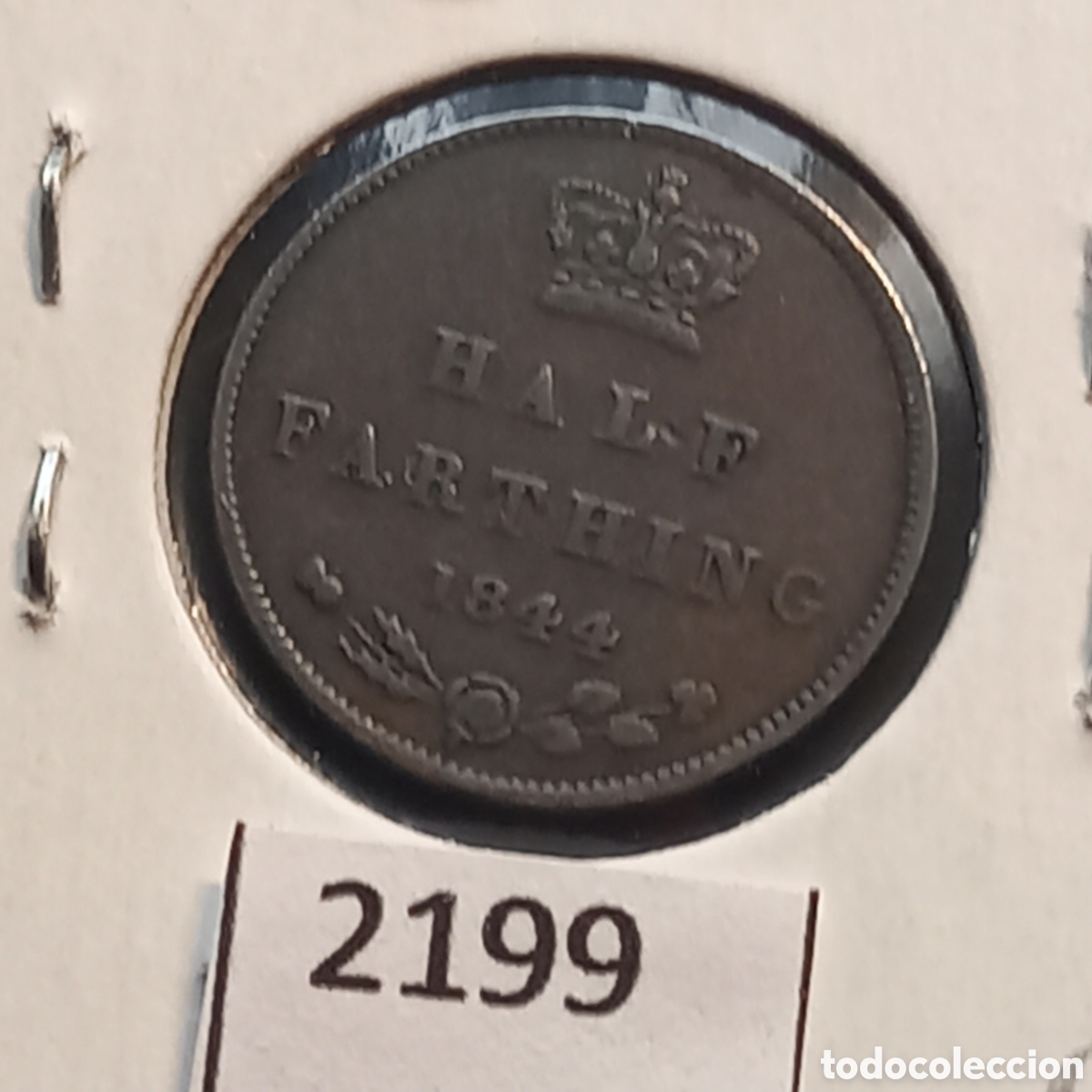 Monedas antiguas de Europa: Gran Breta&ntilde;a 1844 - Foto 2