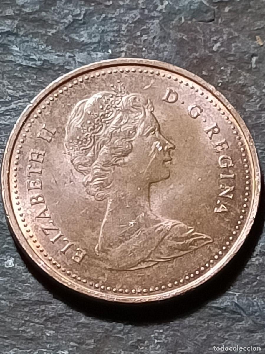 Monedas antiguas de Europa: CANADA 1 CENTAVO 1981 - Foto 2