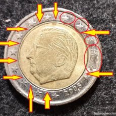 Monedas antiguas de Europa: MONEDA DE 2 EUROS € BELGICA 2006 , REY ALBERTO II , CON ERROR FALLO DE ACUÑACION