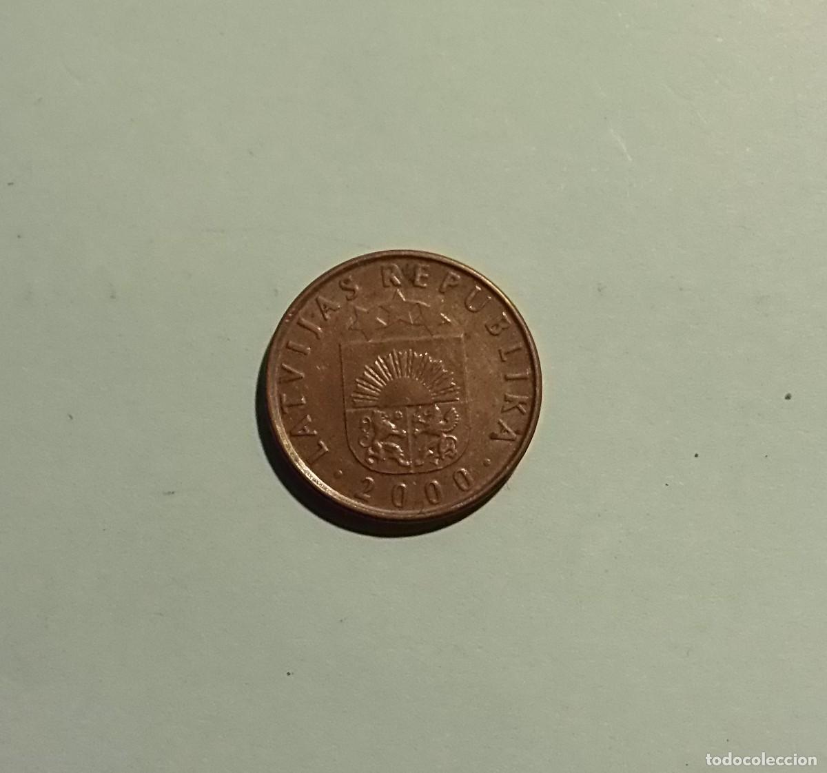 Monedas antiguas de Europa: LETONIA 2 SANTIMI 2000 - Foto 1