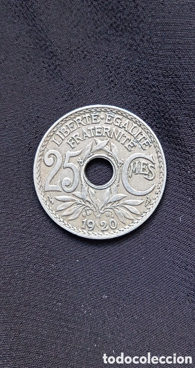 Monete antiche di Europa: FRANCIA 25 CENTS 1920