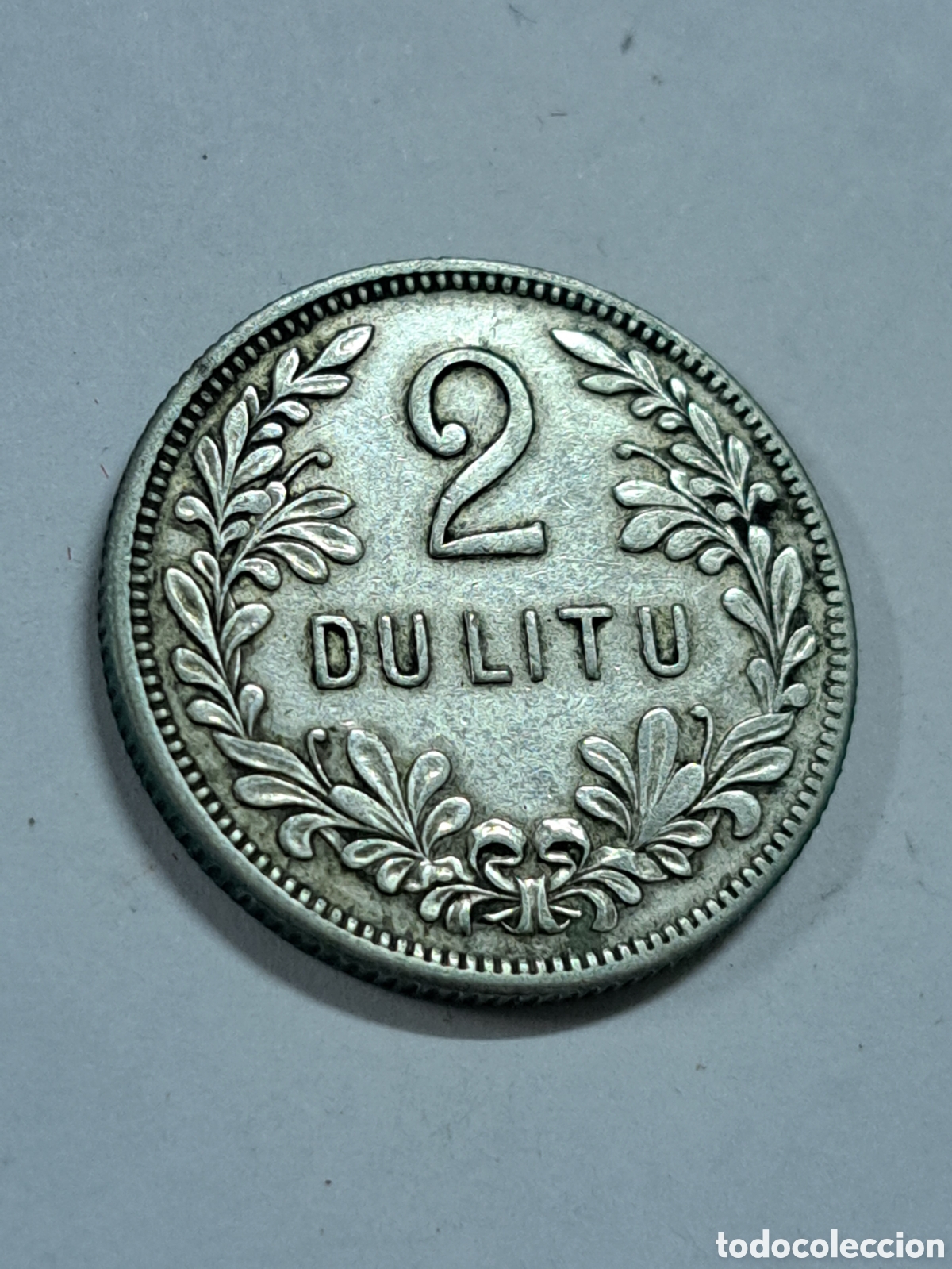 Monedas antiguas de Europa: Moneda de plata 2 litas de Lituania a&ntilde;o 1925 - Foto 2
