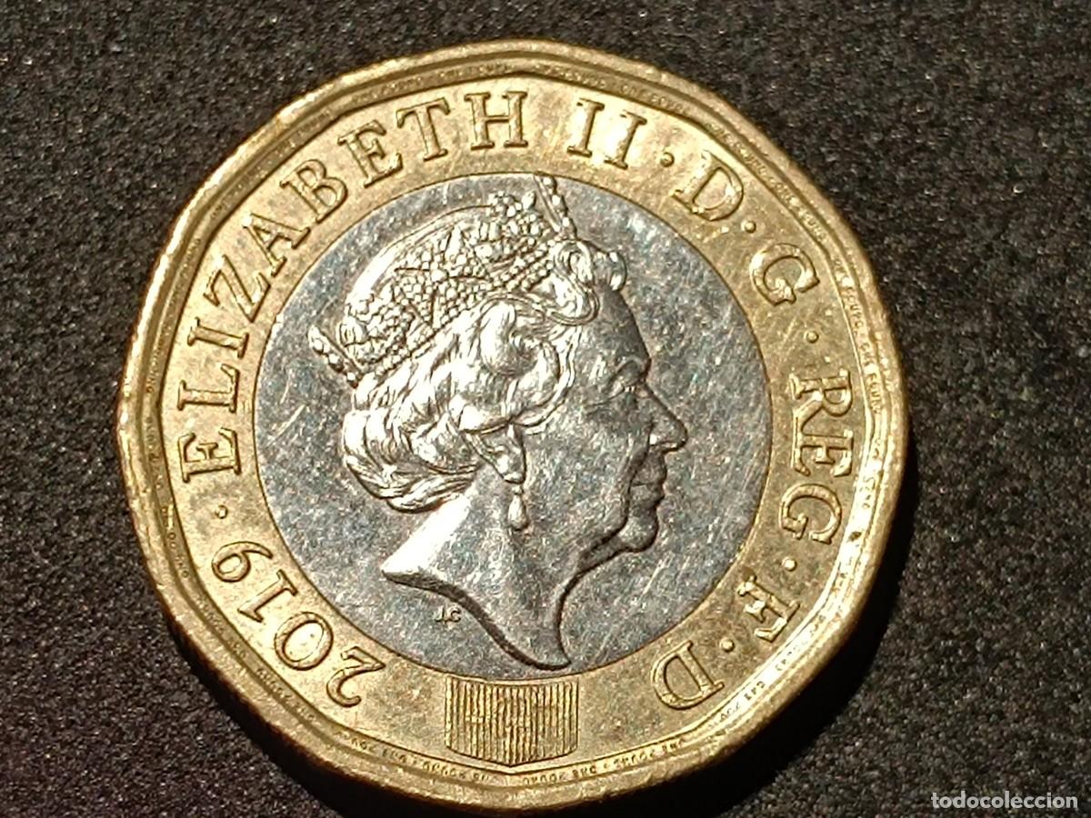 Monedas antiguas de Europa: ONE POUND 2019 INGLATERRA - Foto 1