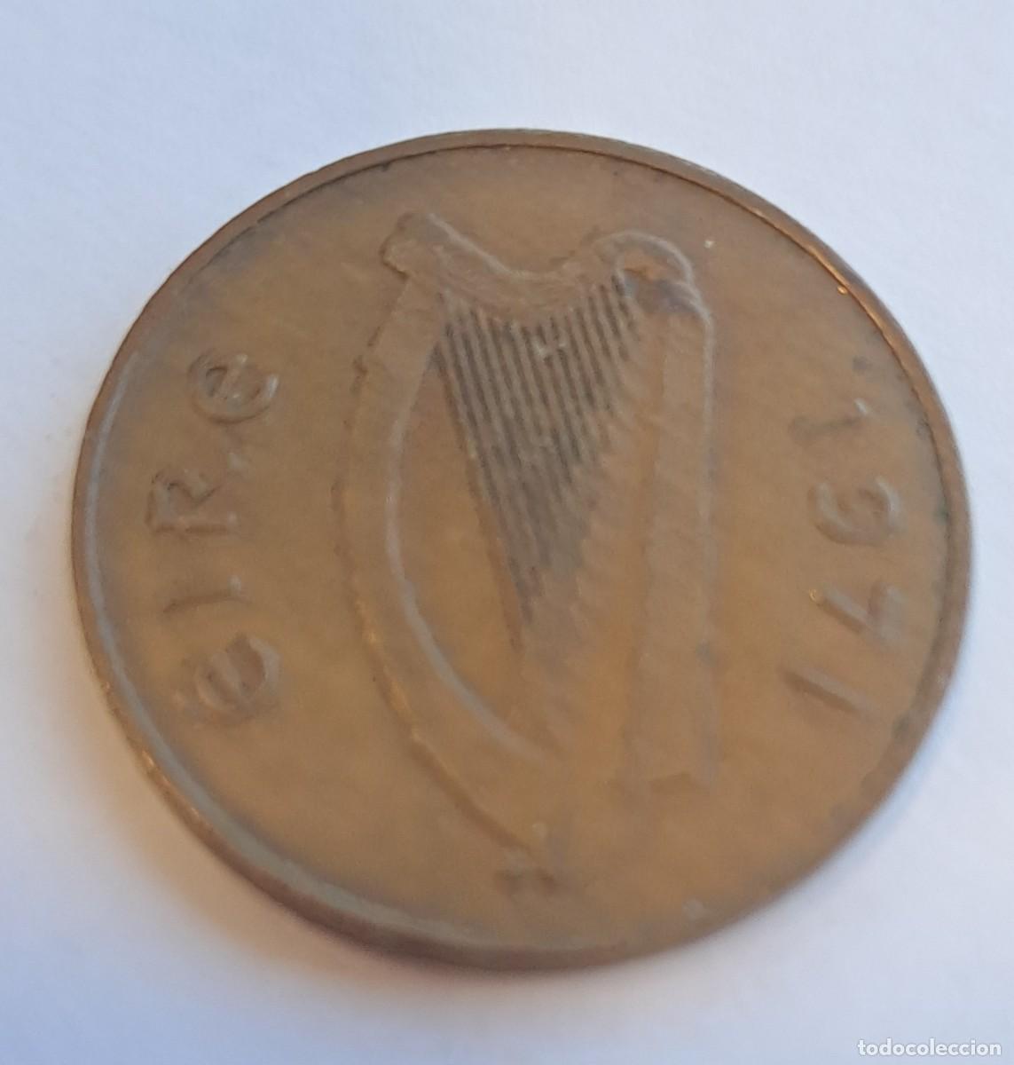 Monedas antiguas de Europa: MONEDA EIRE 1971 2 PENIQUES - Foto 1