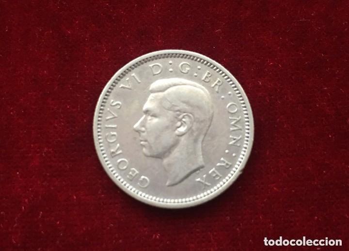 Monedas antiguas de Europa: 6 PENCE 1944 INGLATERRA - Foto 2
