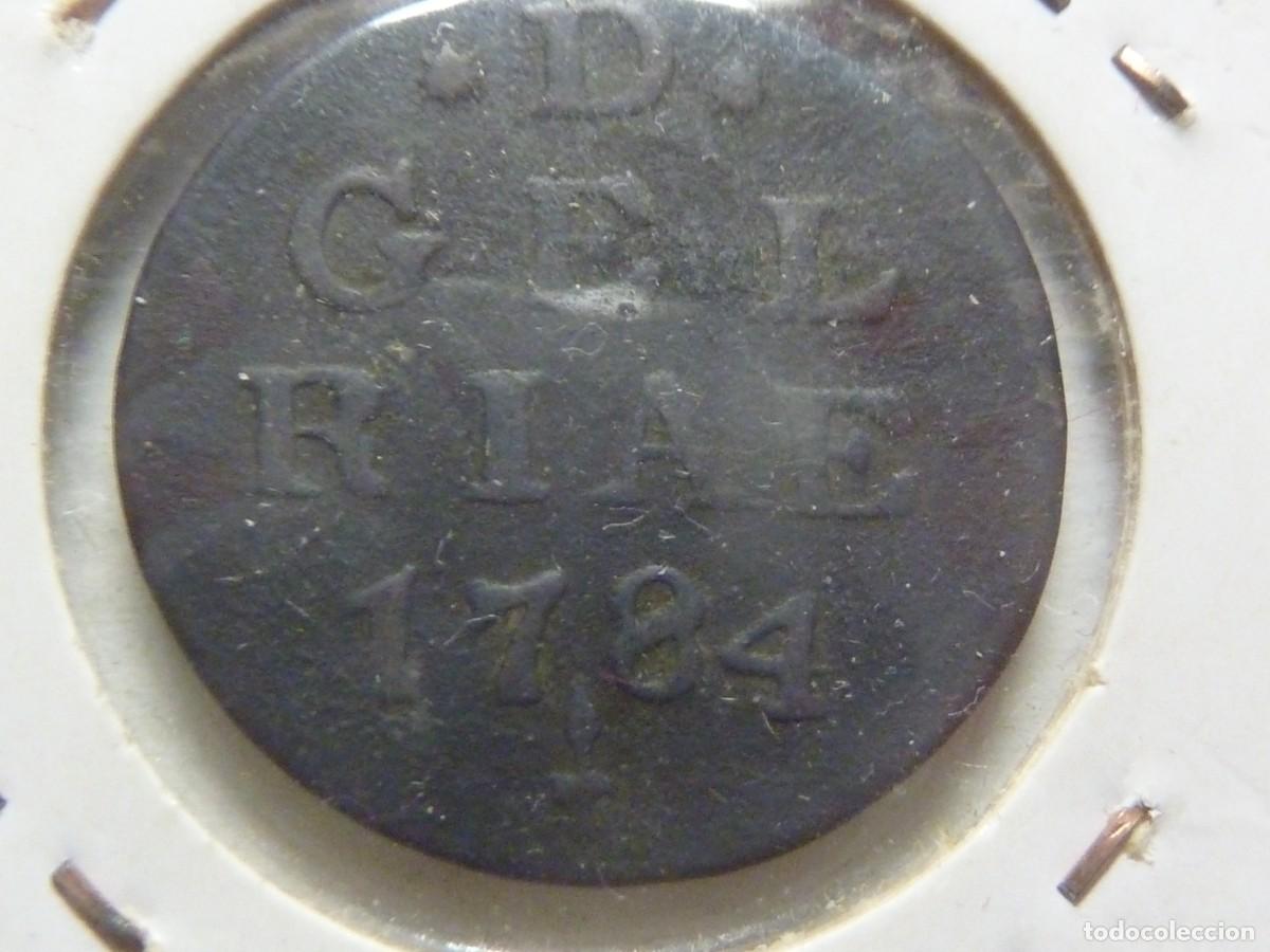 Monedas antiguas de Europa: HOLANDA DUIT 1784 COBRE EBC - Foto 2