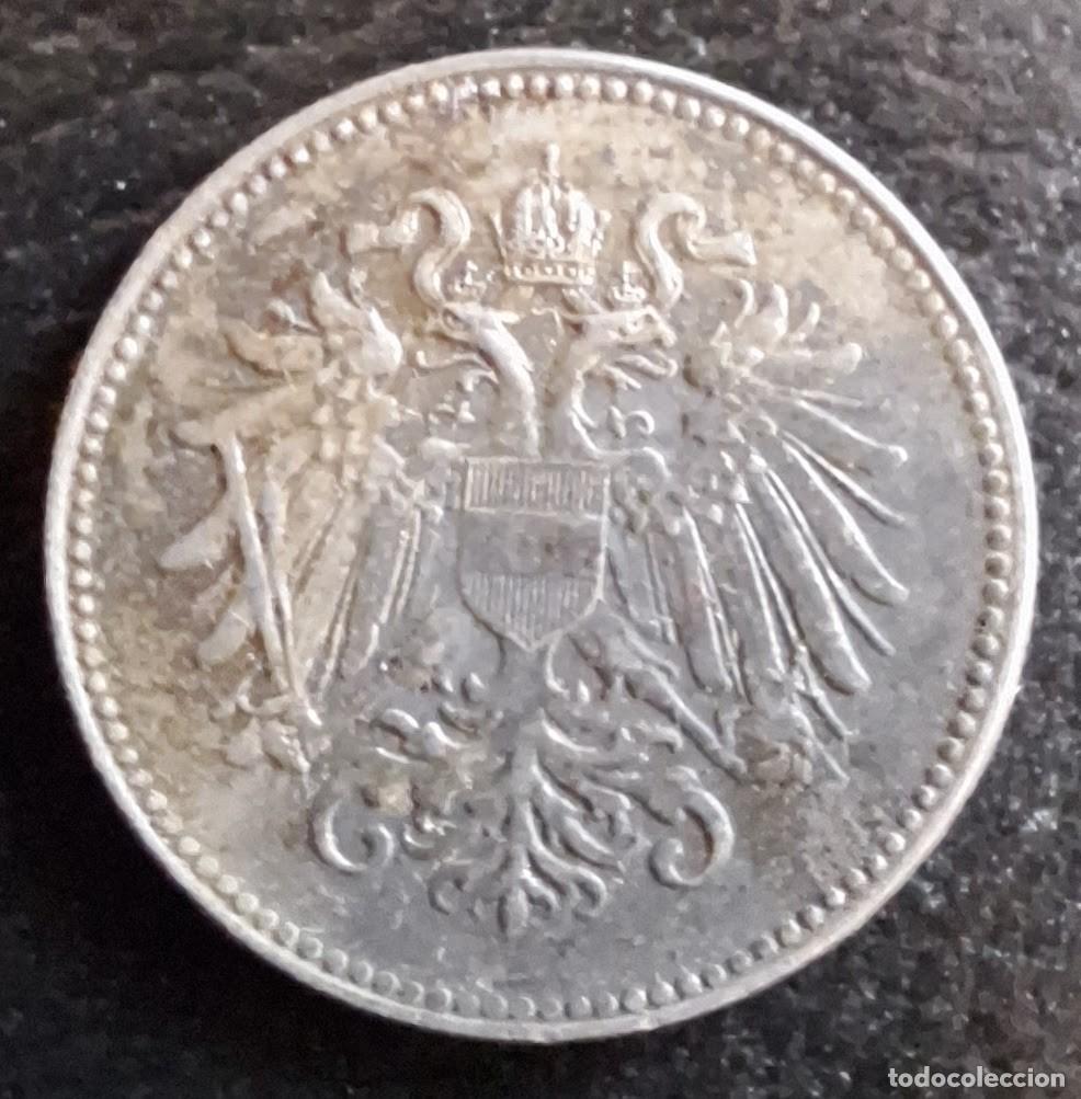 Monedas antiguas de Europa: 20 Heller 1918 - Austria - Foto 2