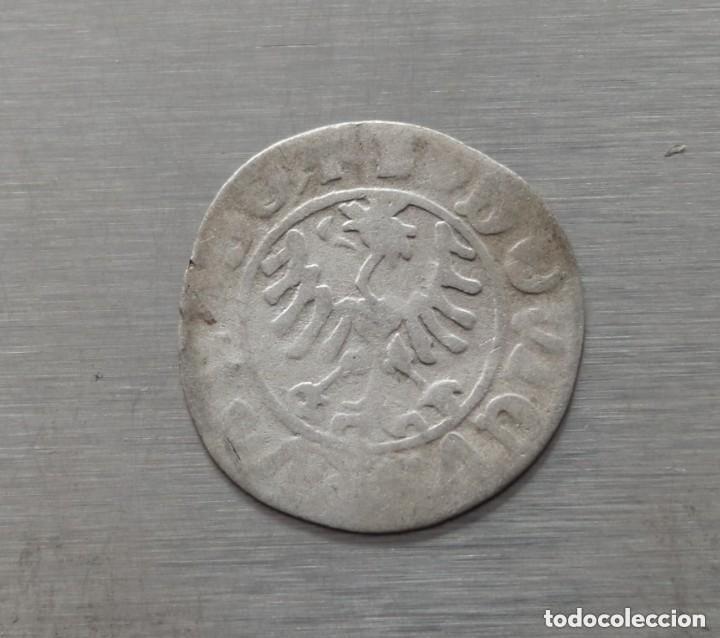 Monete antiche di Europa: MEDIO GROSZ 1525 DUCADO DE SWIDNICA. LUIS II JAGELLON
