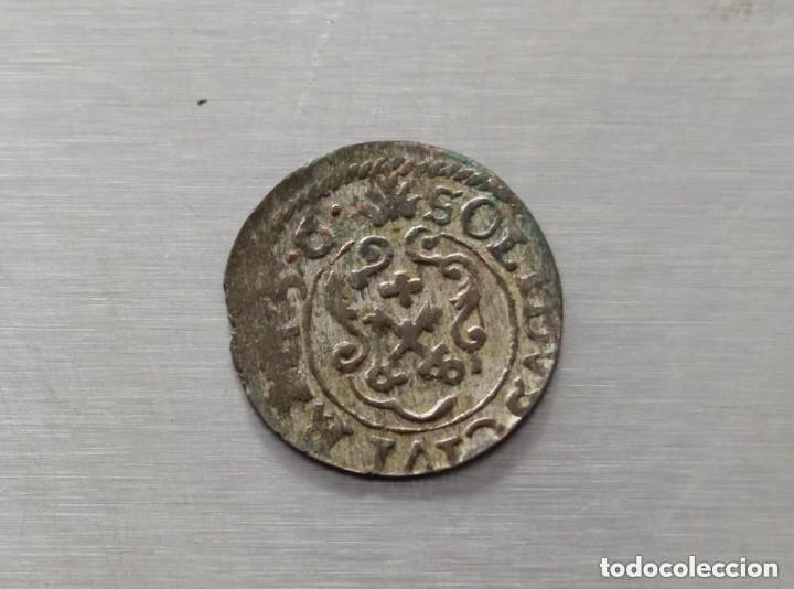 Monedas antiguas de Europa: SOLIDO 1656 RIGA SUECA - Foto 2