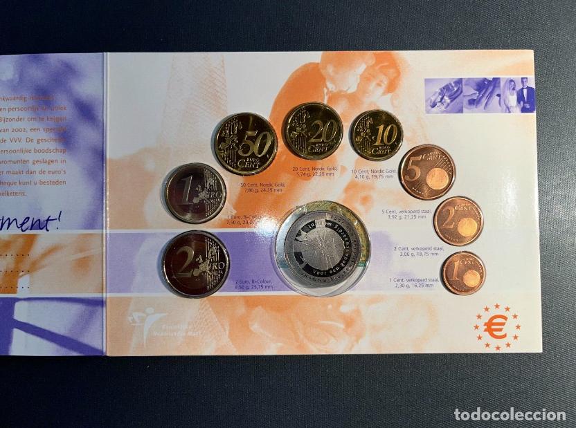 Monedas antiguas de Europa: Holanda 2002 Serie IRIS - Foto 2