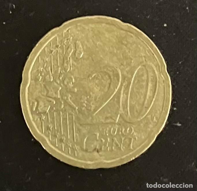 Monedas antiguas de Europa: euro cent 20 (AUSTRIA 2002) - Foto 2