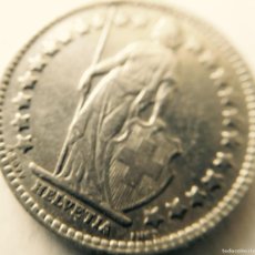 Monedas antiguas de Europa: CONFEDERACIÓN ELVETICA 1942 1/2 FRANCO DE PLATA