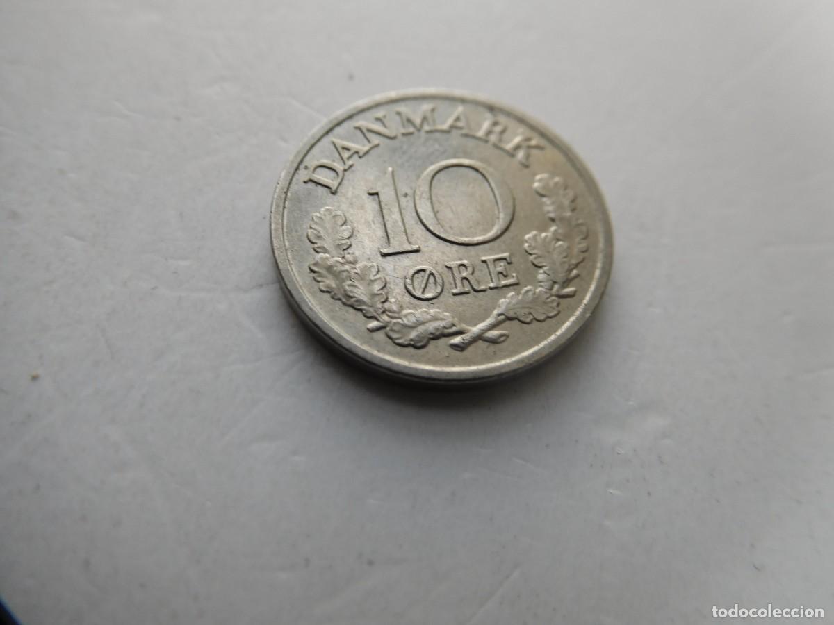 Monedas antiguas de Europa: Dinamarca - Danmark - 10 Ore - 1967 - Foto 2