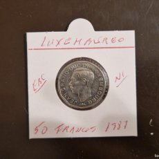 Monedas antiguas de Europa: LUXEMBURGO 50 FRANCOS 1987 EBC KM=62 (NIQUEL)