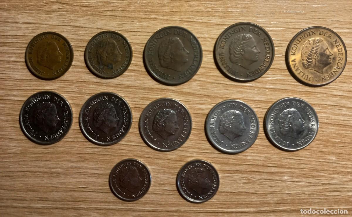 Monedas antiguas de Europa: Lote 12 monedas de Holanda - Foto 2