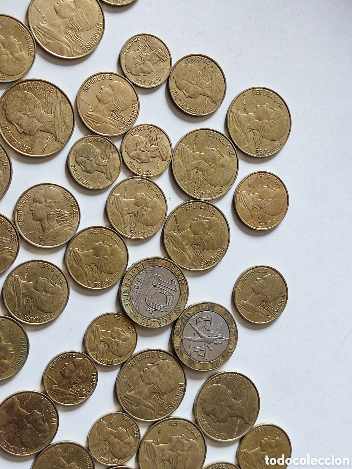 Monedas antiguas de Europa: Monedas de Francia bien conservadas - Foto 2