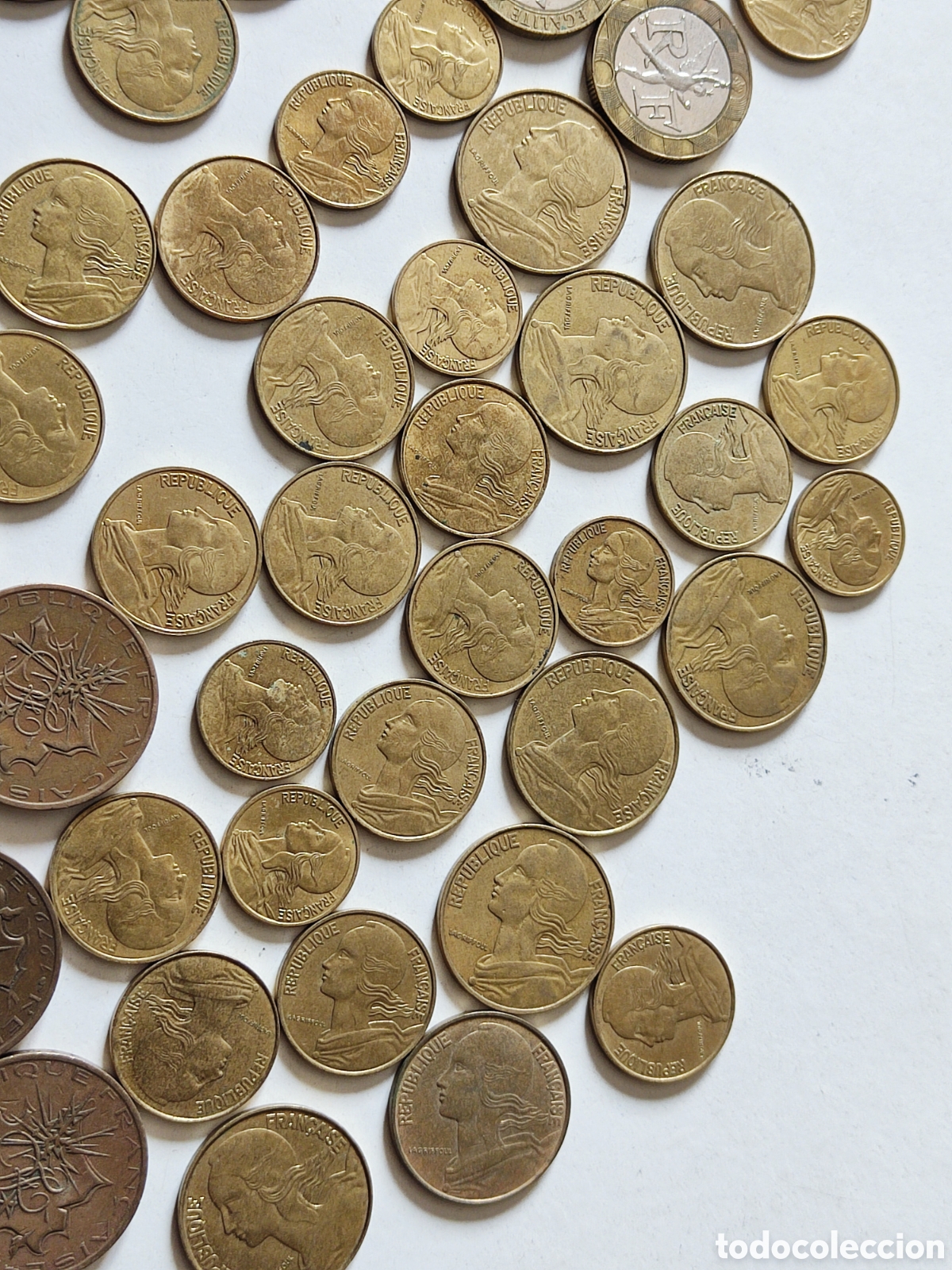 Monedas antiguas de Europa: Monedas de Francia bien conservadas - Foto 3