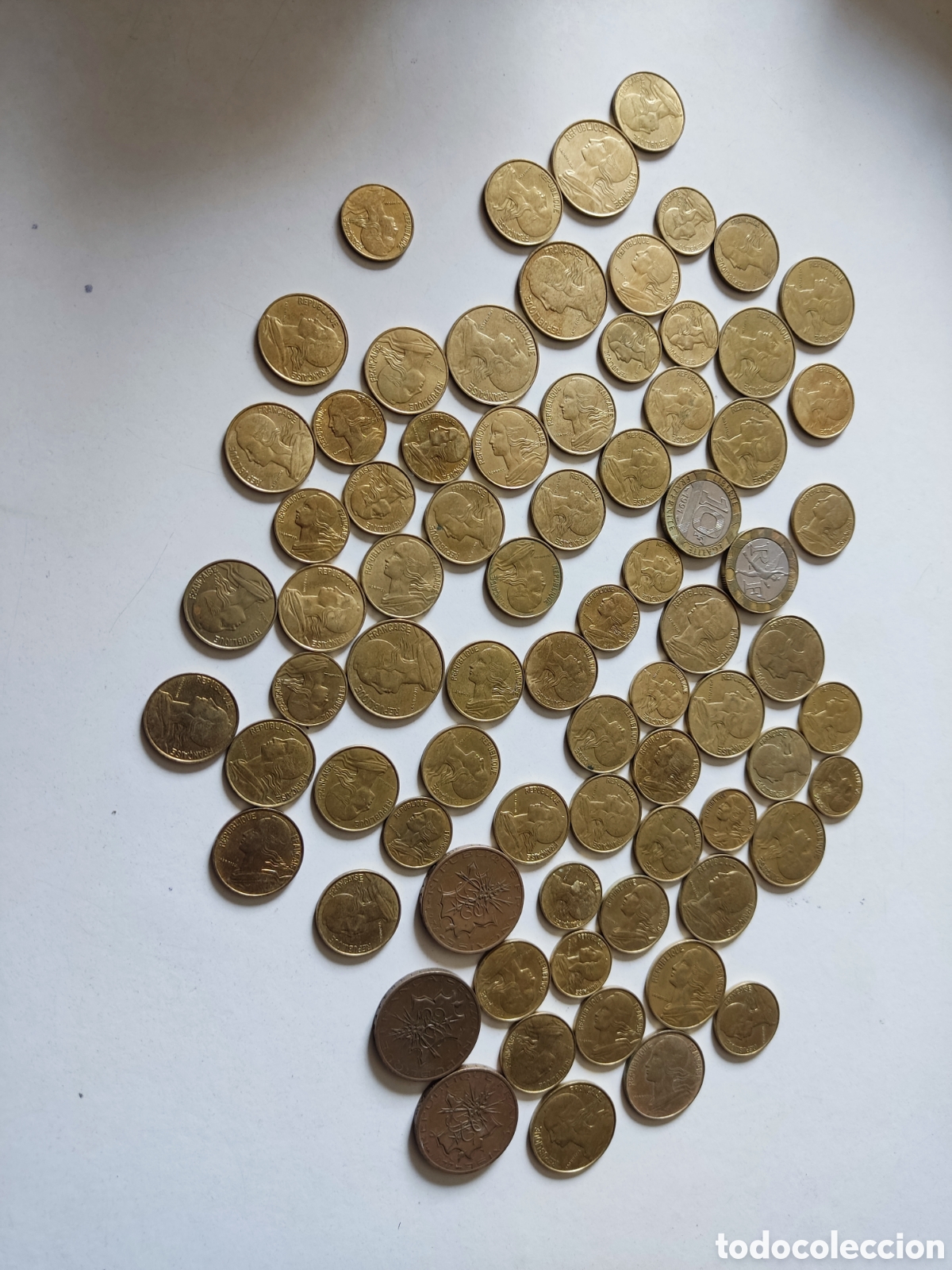 Monedas antiguas de Europa: Monedas de Francia bien conservadas - Foto 1