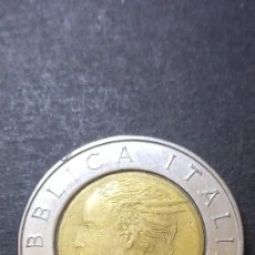 Monedas antiguas de Europa: MONEDA 500 LIRAS 1992 ITALIA