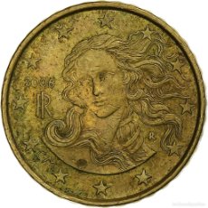 Monedas antiguas de Europa: [#1250915] ITALIA, 10 EURO CENT, BIRTH OF VENUS, 2006, ROME, BC+, NORDIC GOLD, KM:213