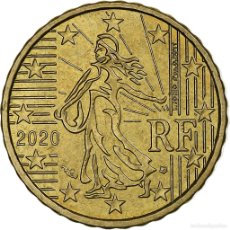 Monedas antiguas de Europa: [#1250916] FRANCIA, 10 EURO CENT, 2020, PARIS, MBC, LATÓN, KM:1410