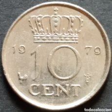 Monedas antiguas de Europa: MONEDA - PAÍSES BAJOS 10 CENT 1979