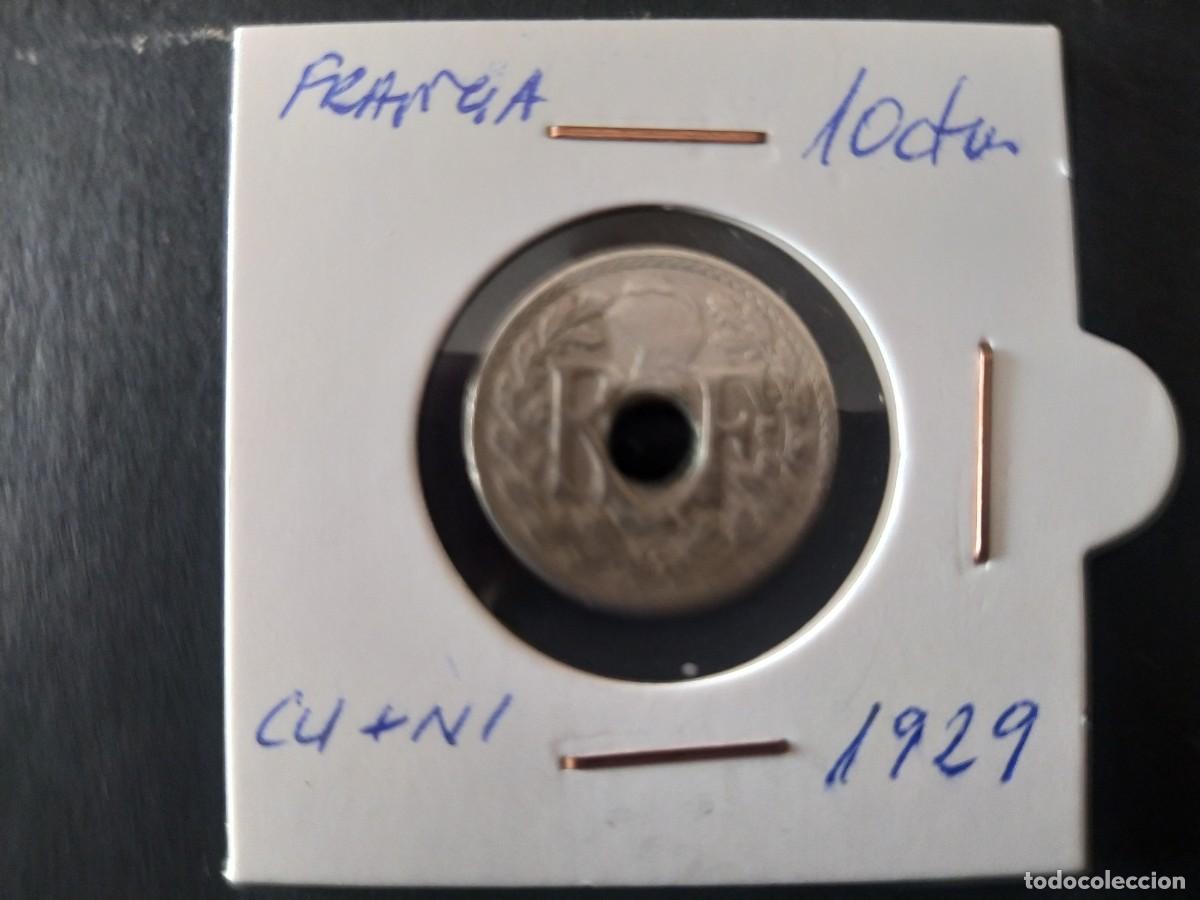 Monedas antiguas de Europa: 10 CENTIMOS FRANCIA 1929 - Foto 1