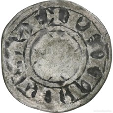 Monedas antiguas de Europa: [#1271040] FRANCIA, PHILIP II, DENIER, 1180-1223, SAINT-MARTIN DE TOURS, PLATA, BC