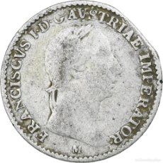 Monedas antiguas de Europa: [#1280675] ITALIA, KINGDOM OF LOMBARDY-VENETIA, FRANZ I, 1/4 LIRA, 1822, MILAN, PLATA, BC+