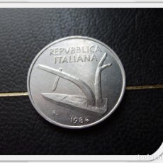 Monedas antiguas de Europa: ITALIA 10 LIRAS 1984