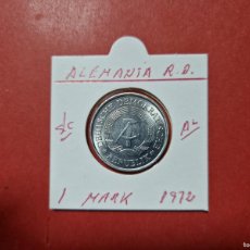 Monedas antiguas de Europa: ALEMANIA(DEMOCRATICA) 1 MARK 1972 S/C KM=35.1 (ALUMINIO)CECA A